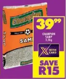Shoprite Champion samp offer