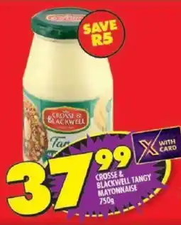Shoprite Crosse & blackwell tangy mayonnaise offer