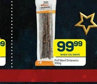 Pick n Pay Hypermarket Beef droewors offer
