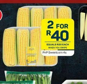 Pick n Pay Hypermarket Sweetcorn prepacks 2 offer