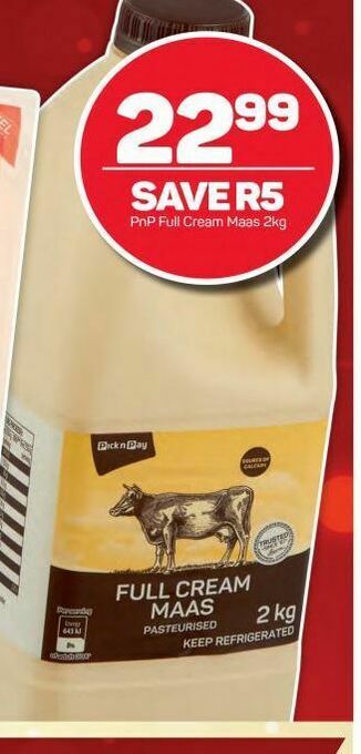 Pick n Pay Hypermarket Pnp maas offer