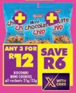 Shoprite Bisconni mini cookies all variants offer