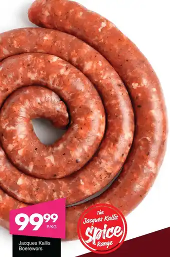 Save Hyper Jacques Kallis Boerewors offer