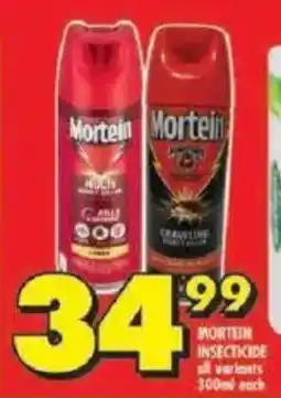 Shoprite Mortein insecticide all variants offer