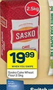 Pick n Pay Hypermarket Sasko cake wheat flour offer