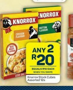Pick n Pay Hypermarket Knorrox stock cubes 2 offer