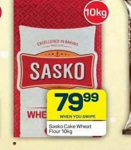 Pick n Pay Hypermarket Sasko cake wheat flour offer
