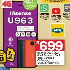 Pick n Pay Hypermarket Hisense u963 smartphone offer
