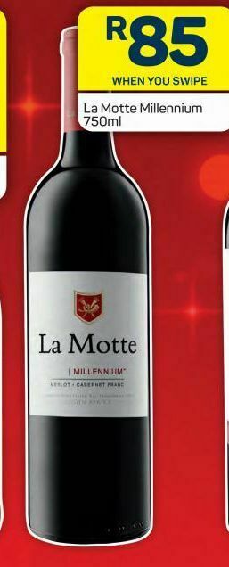 Pick n Pay Hypermarket La motte wine offer
