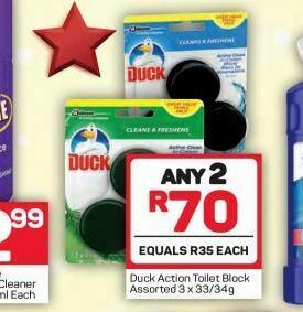 Pick n Pay Hypermarket Toilet duck fresh discs 2 offer