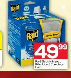 Pick n Pay Hypermarket Raid mosquito killer offer