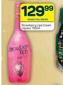 Pick n Pay Hypermarket Strawberry lips liqueur offer