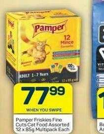 Pick n Pay Hypermarket Pamper cat food offer