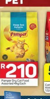 Pick n Pay Hypermarket Pamper cat food offer
