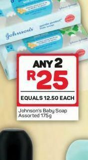 Pick n Pay Hypermarket Johnson's baby soap 2 offer