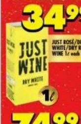 Shoprite Liquor Just wine offer