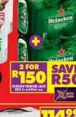 Shoprite Liquor Heineken beer 2 offer