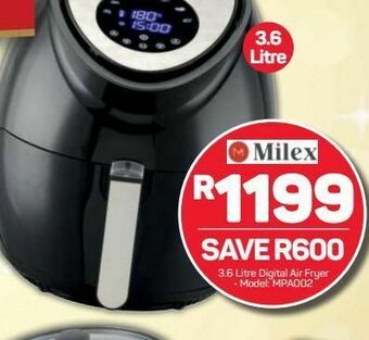 Milex air fryer