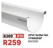Leroy Merlin Vynadeep UPVC Gutter 6m 81411551 offer