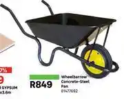Leroy Merlin Wheelbarrow Concrete Steel Pan 81477692 offer