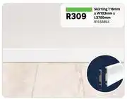 Leroy Merlin Skirting T16mm x W103mm x L2700mm 81456844 offer