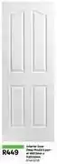 Leroy Merlin Interior Door Deep Mould 4 Panel W813mm x H2032mm 81463258 offer
