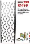 Leroy Merlin UD Doors Securus Security Gate Charcoal 81488922 offer