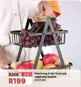 Leroy Merlin Fine Living 2 Tier Fruit & Vegetable Basket 81501286 offer
