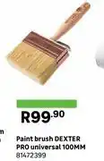 Leroy Merlin Dexter PRO Paint Brush Universal 100mm 81472399 offer