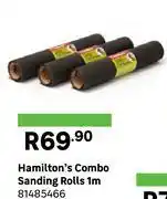Leroy Merlin Hamilton's Combo Sanding Rolls 81485466-1m Each offer