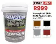 Leroy Merlin Gripseal Paving Paint Grip-Seal Pavecote 81420365-20Ltr offer