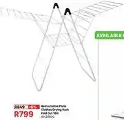 Leroy Merlin Retractaline Pluto Clothes Drying Rack Fold Out 18m 81425600 offer