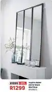Leroy Merlin Inspire Atelier Mirror (Black) 85 x 115cm 81459073 offer