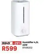 Leroy Merlin 4.5Ltr Humidifier 22W 81498202 offer