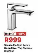 Leroy Merlin Sensea Medium Remix Basin Mixer Tap (Chrome) 81471049 offer