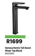 Leroy Merlin Sensea Remix Tall Basin Mixer Tap (Black) 81471041 offer