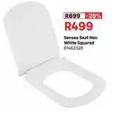 Leroy Merlin Sensea Seat Neo White (Squared) 81462328 offer