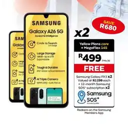MTN Samsung Galaxy A26 5G offer