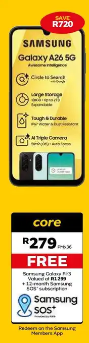 MTN Samsung Galaxy A26 5G offer