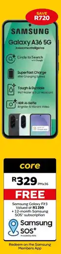 MTN Samsung Galaxy A36 5G offer