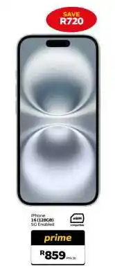 MTN iPhone 16 (128GB) offer