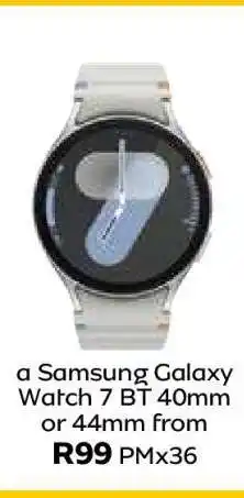 MTN Samsung Galaxy Watch 7 BT 40mm or 44mm offer