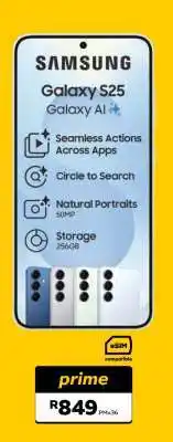 MTN Samsung Galaxy S25 offer