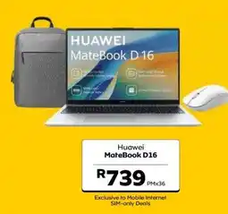 MTN Huawei MateBook D16 offer