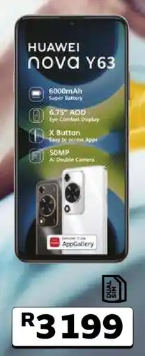 MTN Huawei Nova Y63 offer