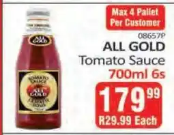 KitKat Cash and Carry ALL GOLD Tomato Sauce 700ml 6s offer