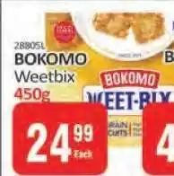 KitKat Cash and Carry Bokomo Weetbix 450g offer