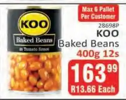 KitKat Cash and Carry KOO Baked Beans offer