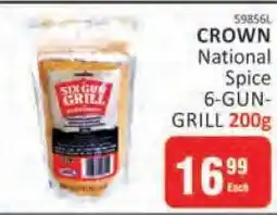 KitKat Cash and Carry CROWN National Spice 6-GUN-GRILL 200g offer