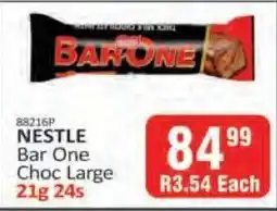 KitKat Cash and Carry NESTLE Bar One Choc Large offer
